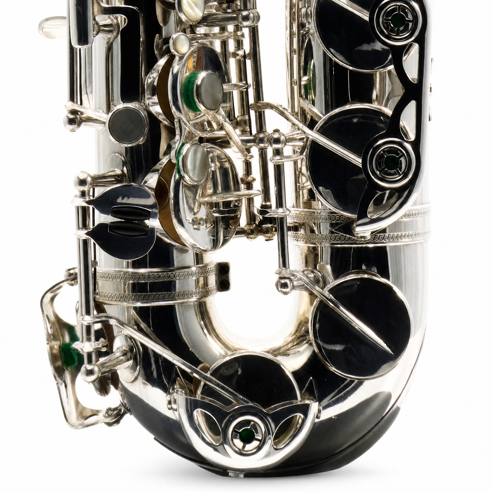Selmer Paris Mark VI Professional Alto Saxophone in Silver Plate & Gold Wash Bell