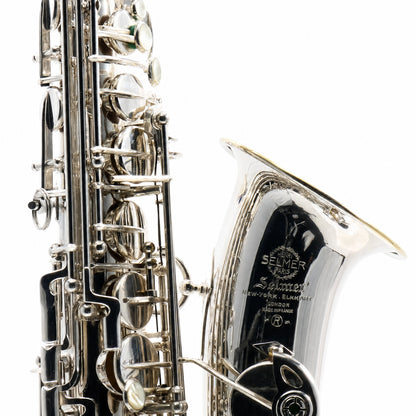 Selmer Paris Mark VI Professional Alto Saxophone in Silver Plate & Gold Wash Bell