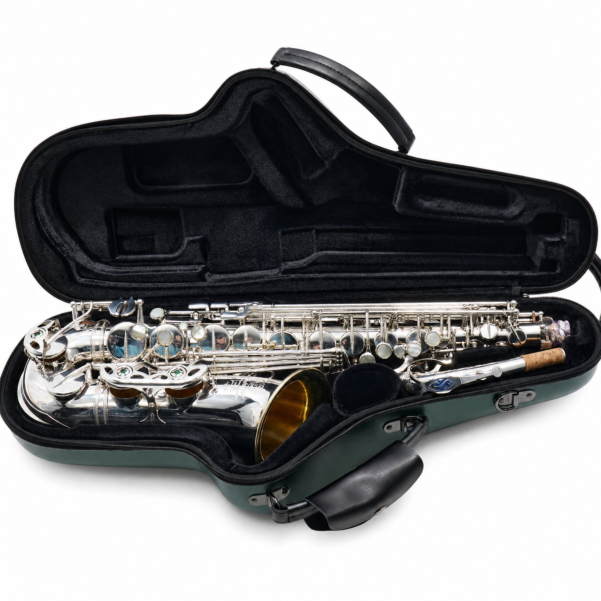 Selmer Paris Mark VI Professional Alto Saxophone in Silver Plate & Gold Wash Bell