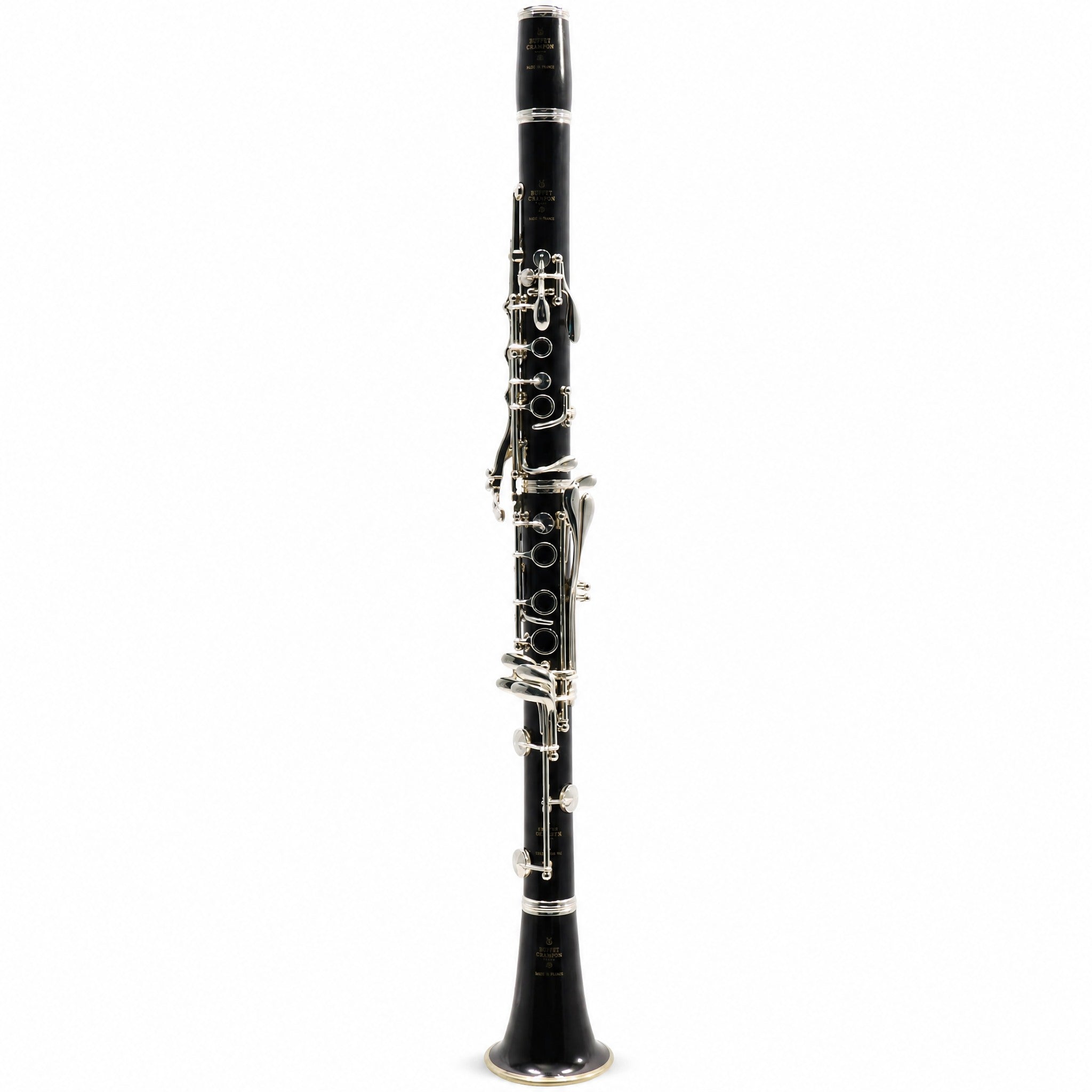 Buffet Crampon R13 Professional A Clarinet in Grenadilla with Silver-Plated Keys