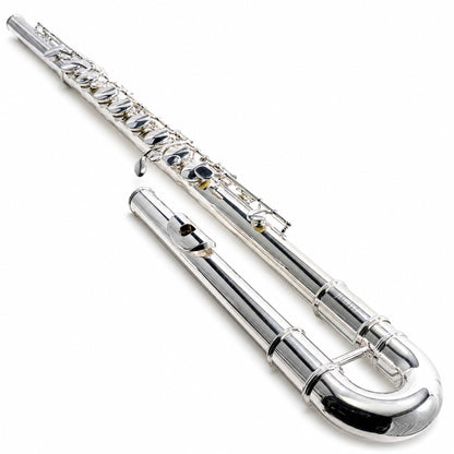 Jupiter JBF1000 Professional Bass Flute in Silver Plate