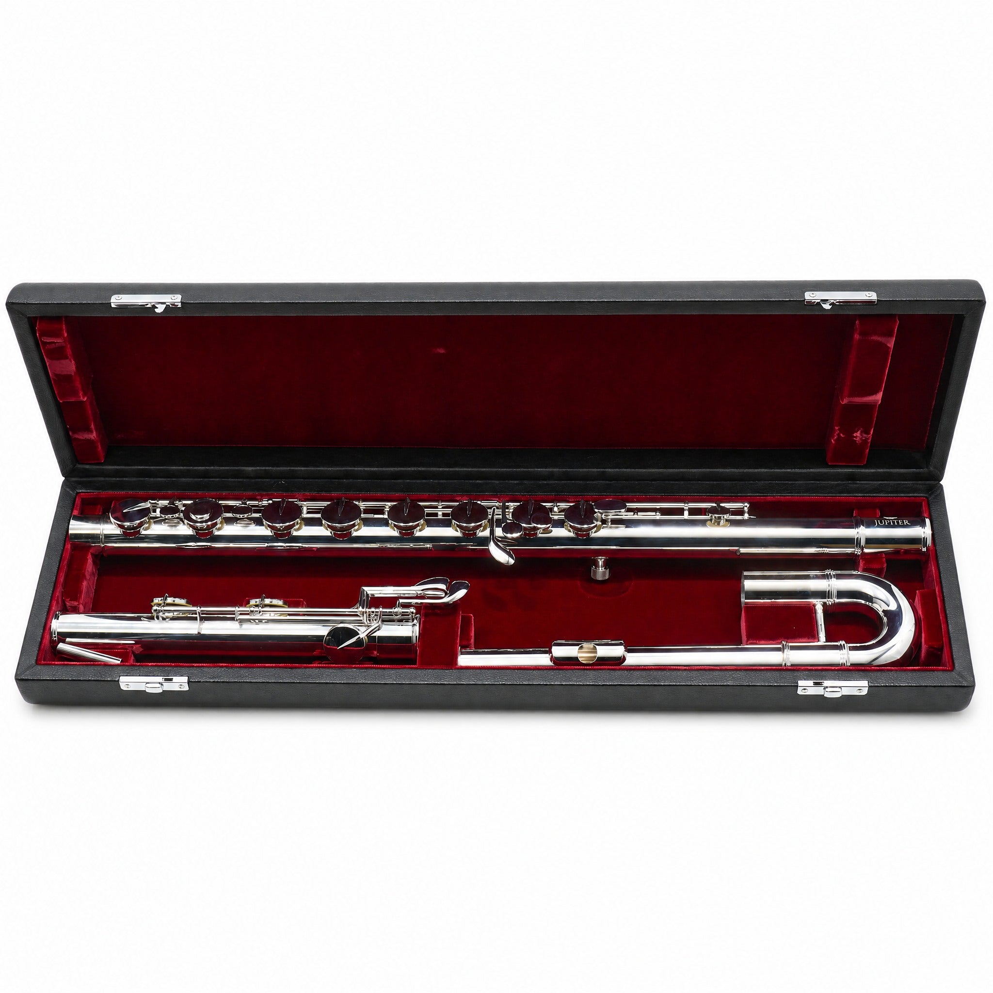 Jupiter JBF1000 Professional Bass Flute in Silver Plate