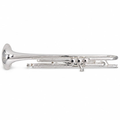 S.E. Shires Q12GRS Professional Bb Trumpet in Silver Plate
