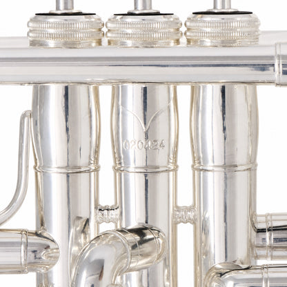 S.E. Shires Q12GRS Professional Bb Trumpet in Silver Plate