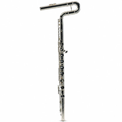 Jupiter JBF1100E Professional Vertical Bass Flute in Silver Plate