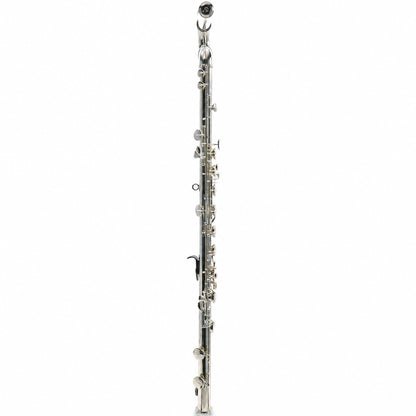 Jupiter JBF1100E Professional Vertical Bass Flute in Silver Plate
