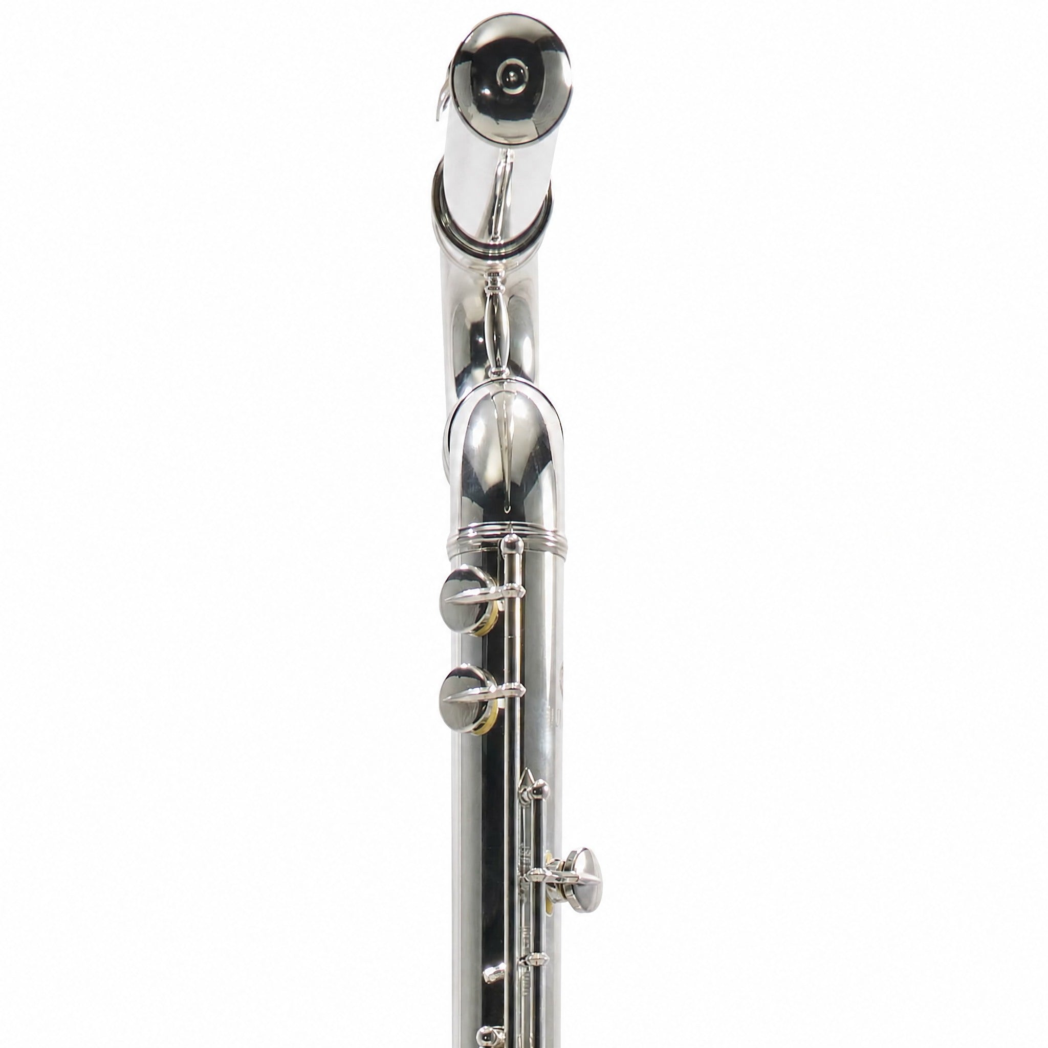 Jupiter JBF1100E Professional Vertical Bass Flute in Silver Plate