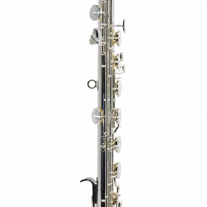 Jupiter JBF1100E Professional Vertical Bass Flute in Silver Plate