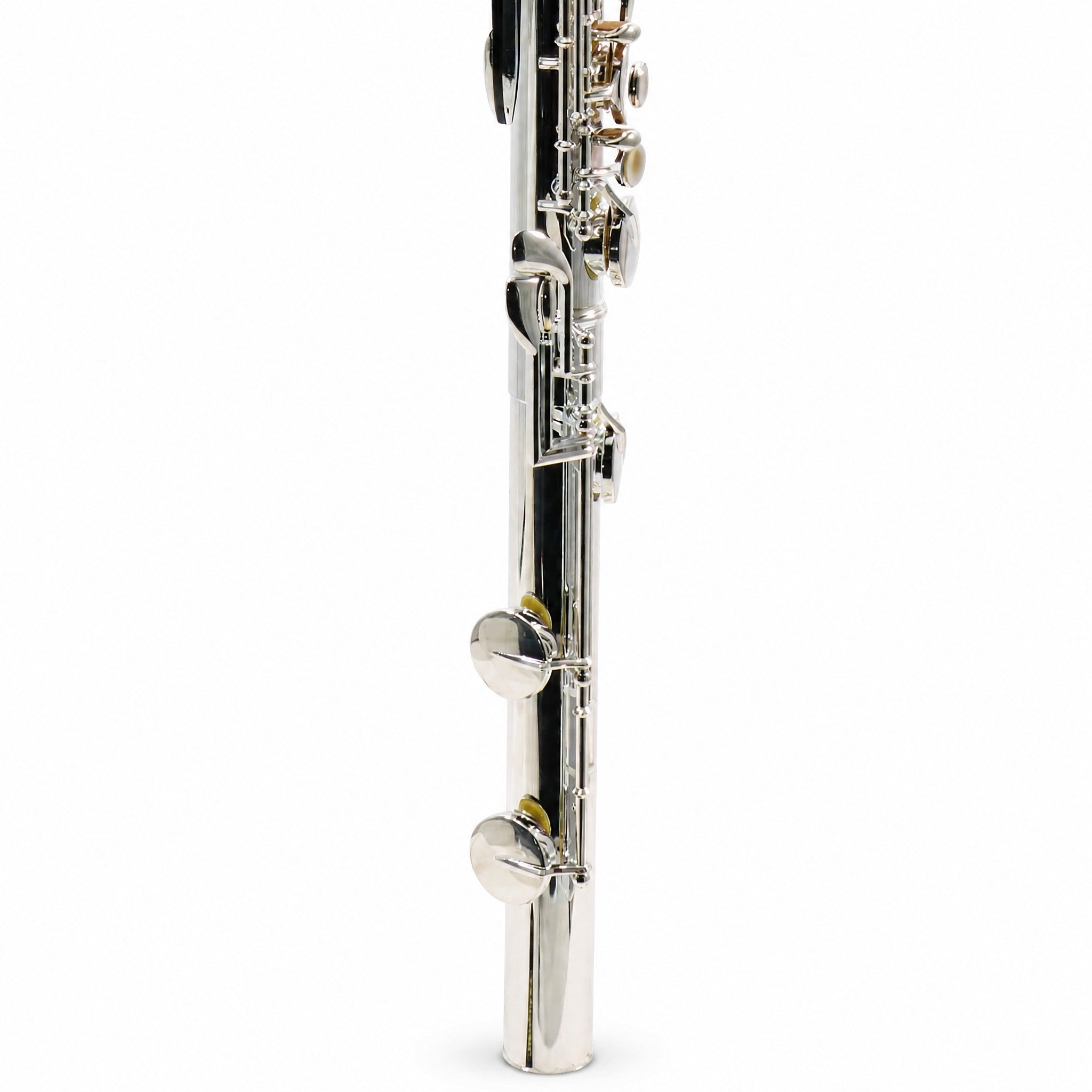 Jupiter JBF1100E Professional Vertical Bass Flute in Silver Plate