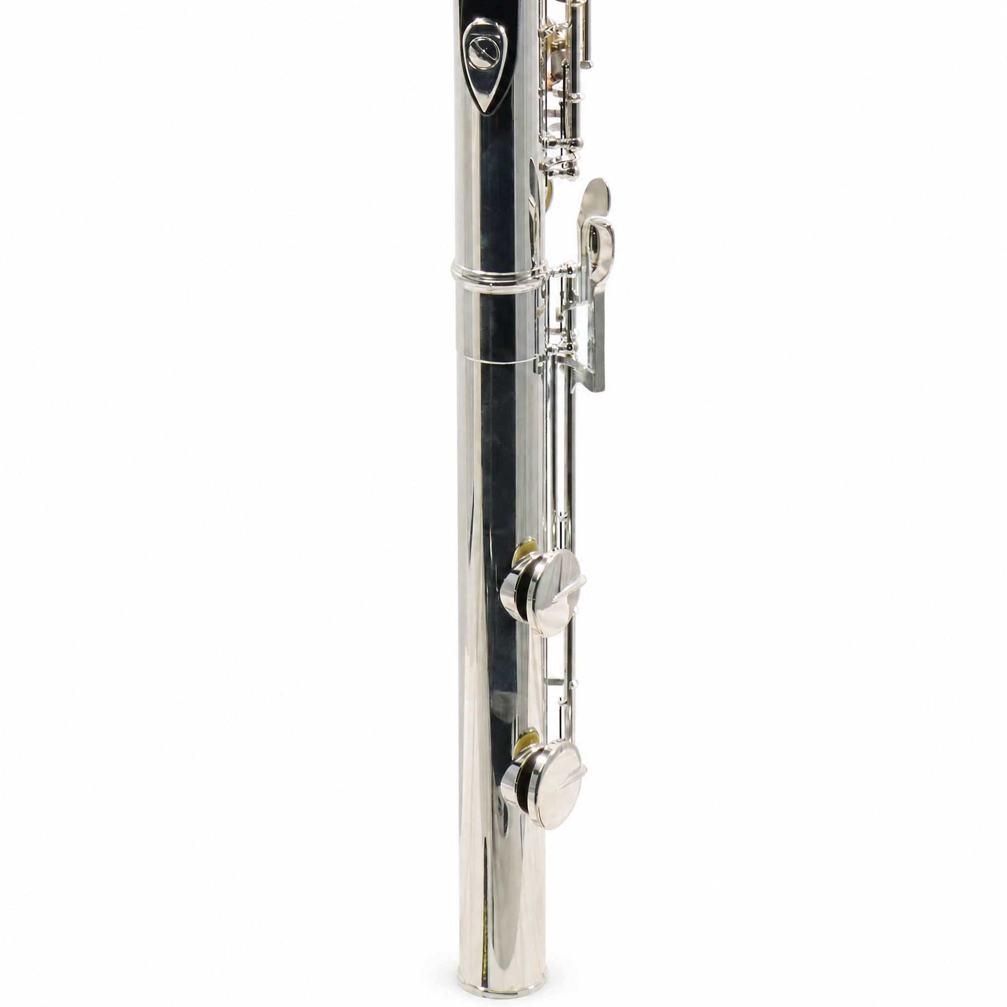Jupiter JBF1100E Professional Vertical Bass Flute in Silver Plate