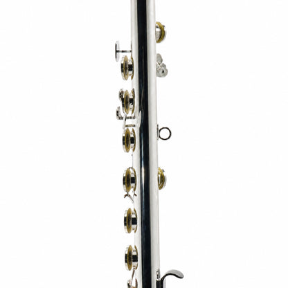 Jupiter JBF1100E Professional Vertical Bass Flute in Silver Plate