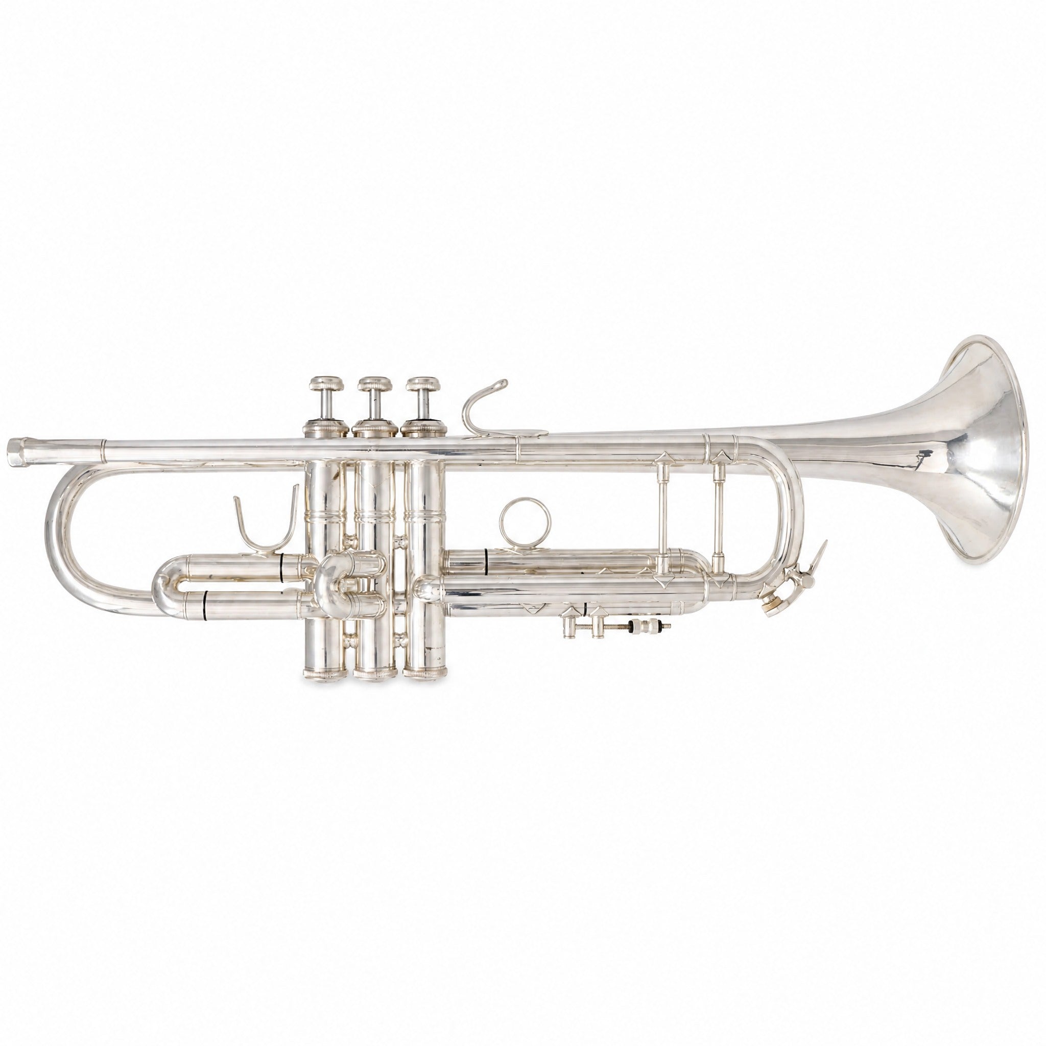 Bach 180S37 Stradivarius Professional Bb Trumpet in Silver Plate SN 609541