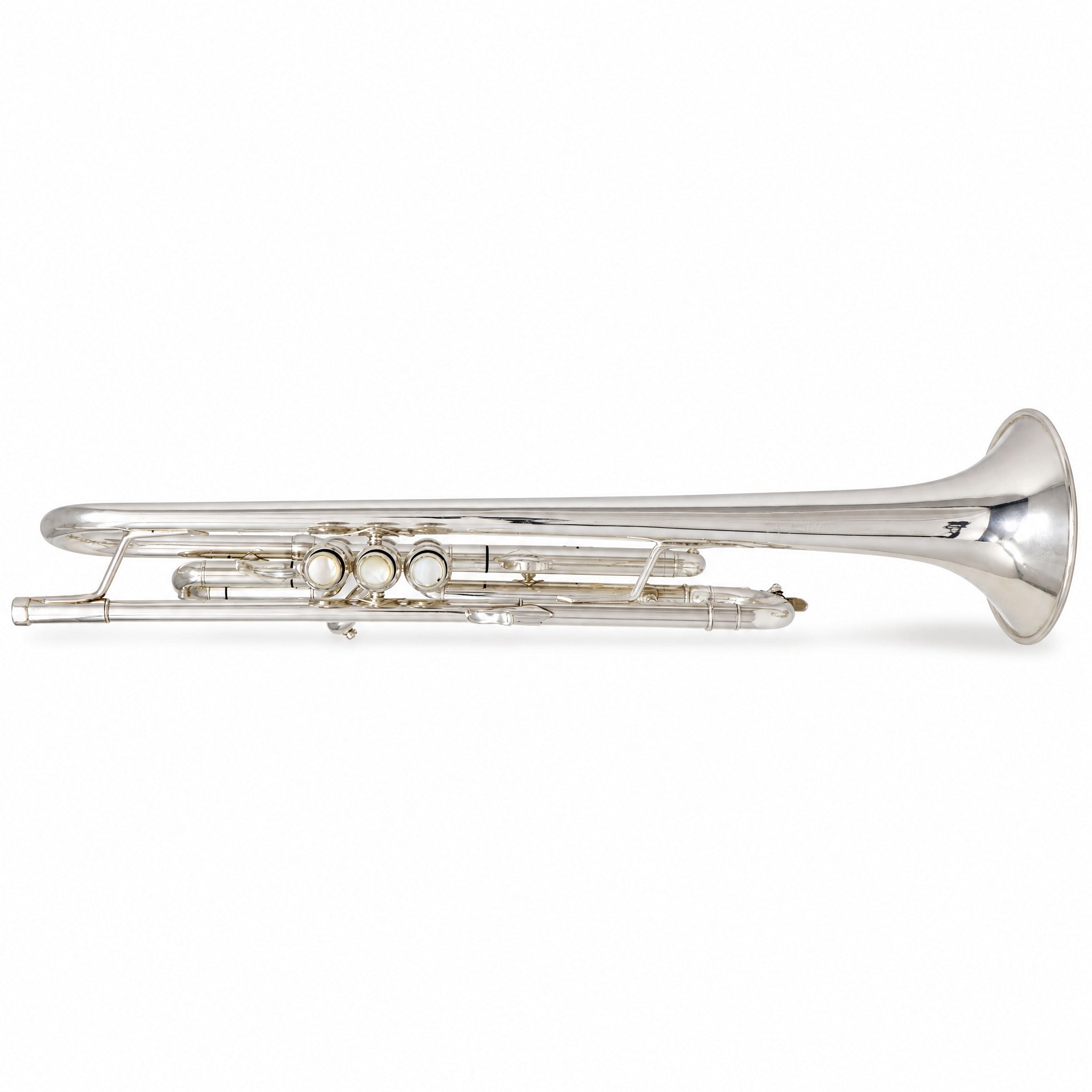 Bach 180S37 Stradivarius Professional Bb Trumpet in Silver Plate SN 609541