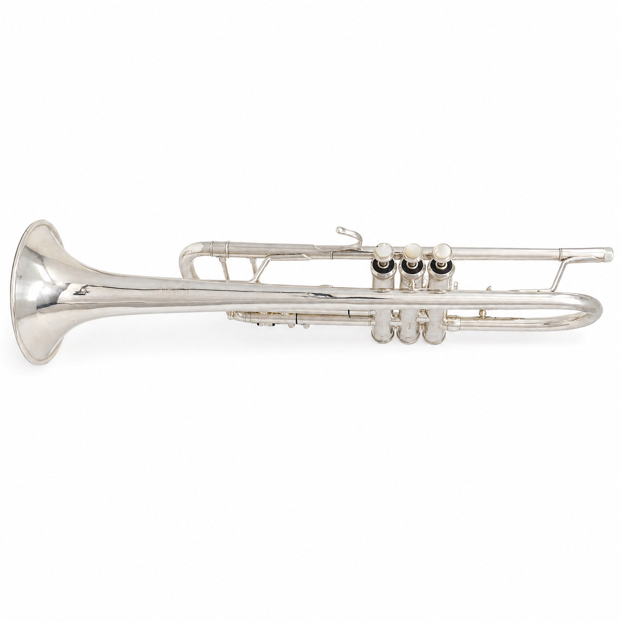 Bach 180S37 Stradivarius Professional Bb Trumpet in Silver Plate SN 609541