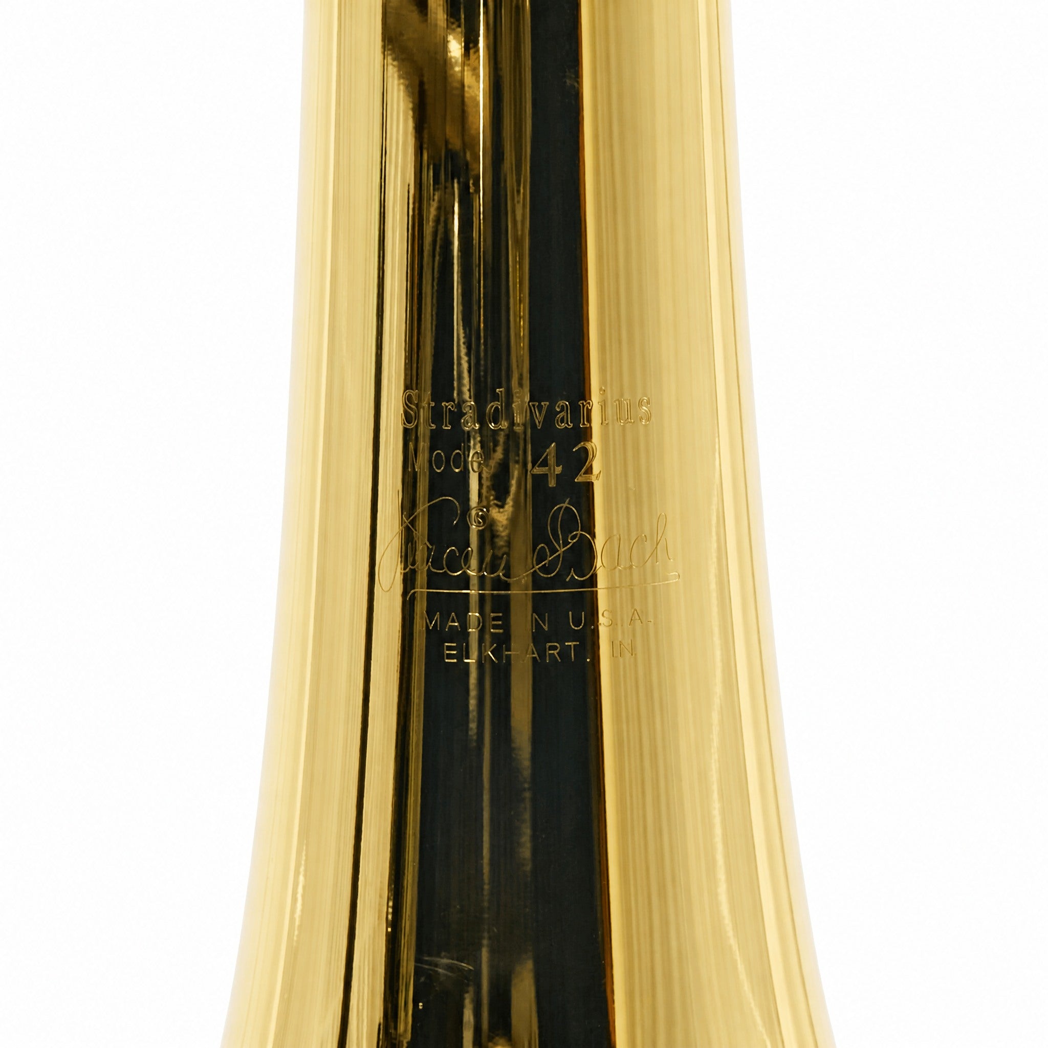 Bach 42BO Stradivarius Professional Tenor Trombone in Lacquer