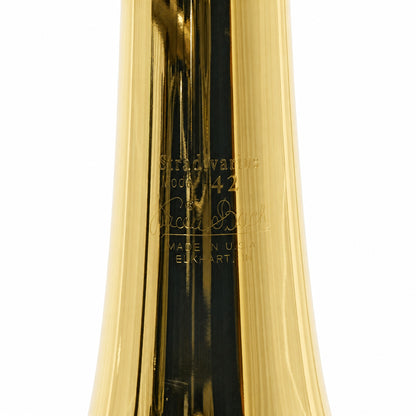 Bach 42BO Stradivarius Professional Tenor Trombone in Lacquer