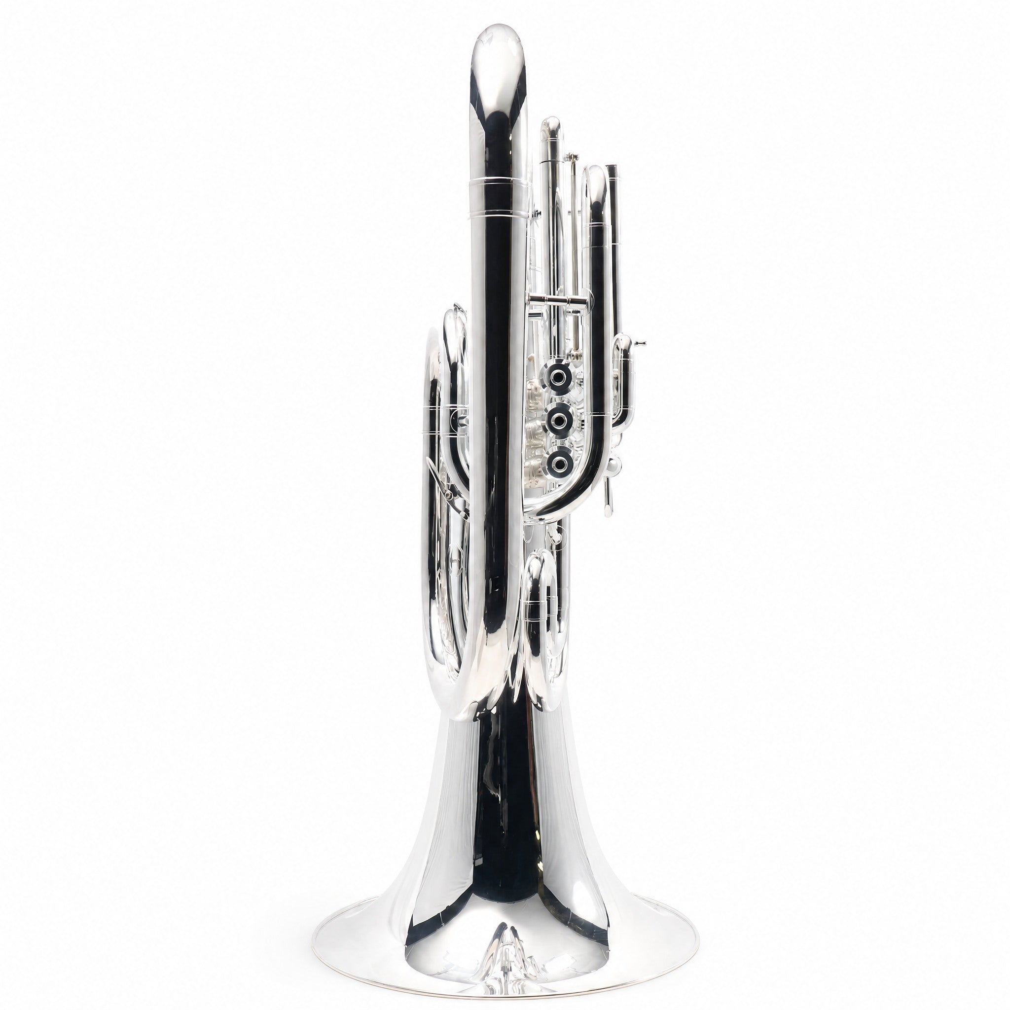 Eastman EME421S Intermediate Bb Marching Euphonium in Silver Plate