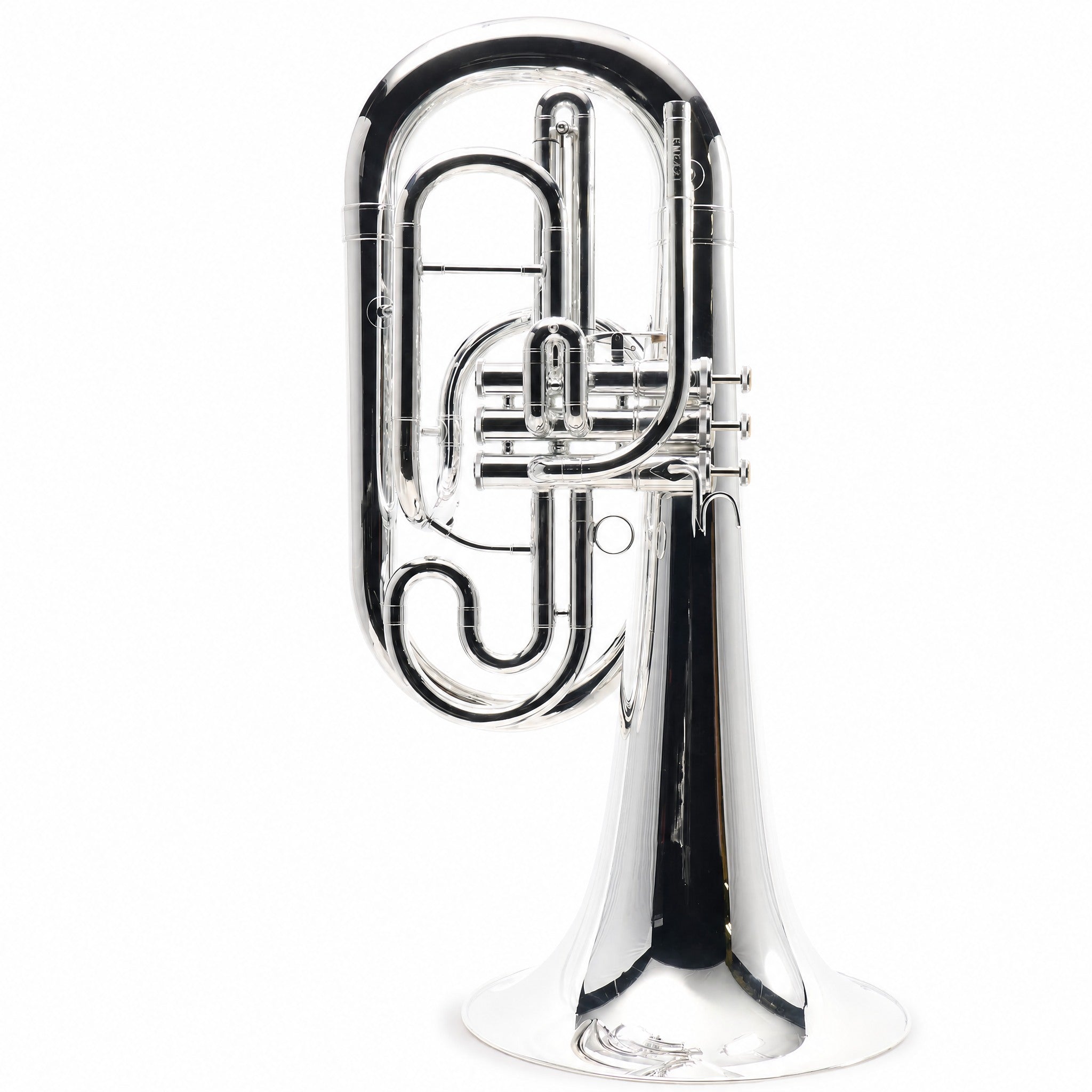 Eastman EME421S Intermediate Bb Marching Euphonium in Silver Plate