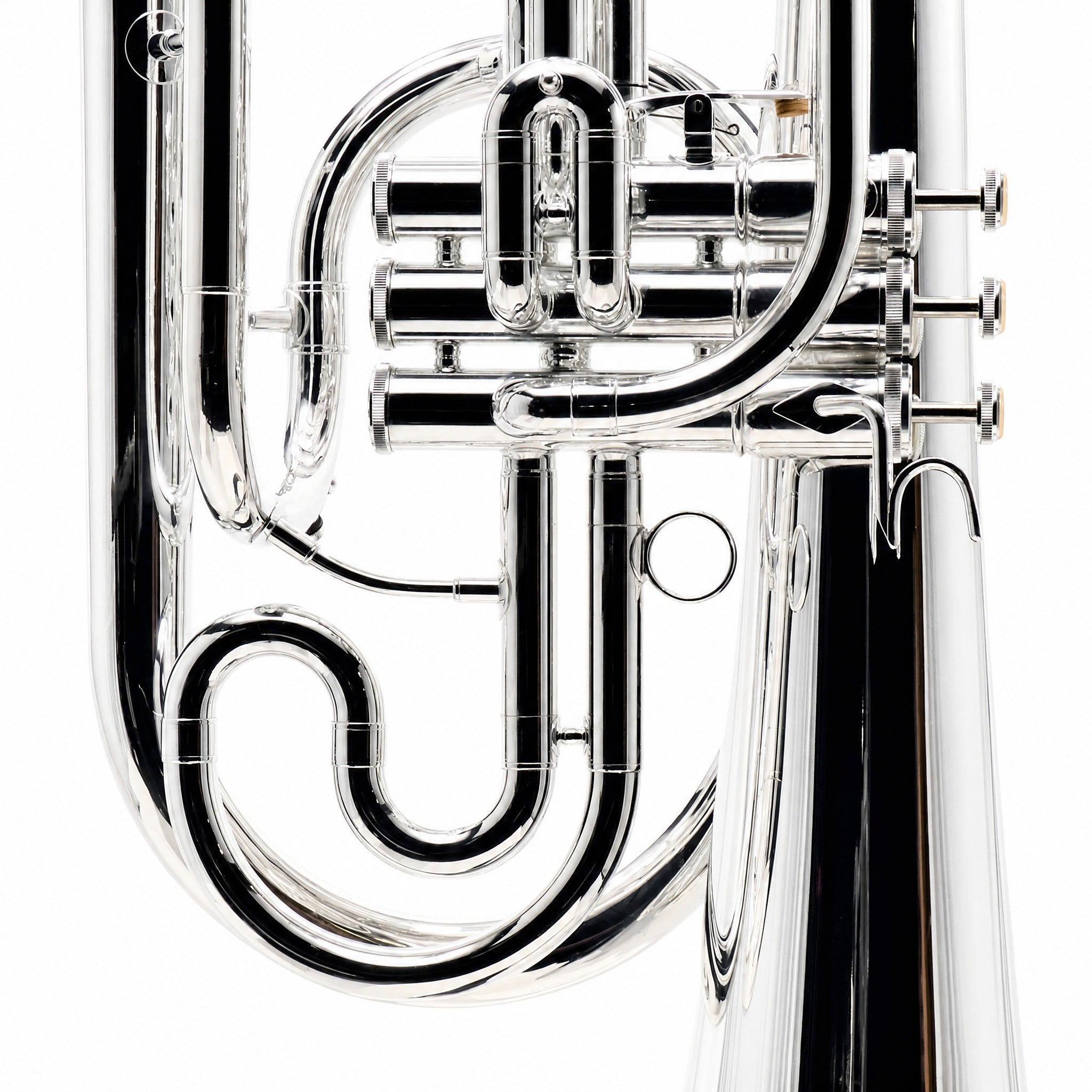 Eastman EME421S Intermediate Bb Marching Euphonium in Silver Plate