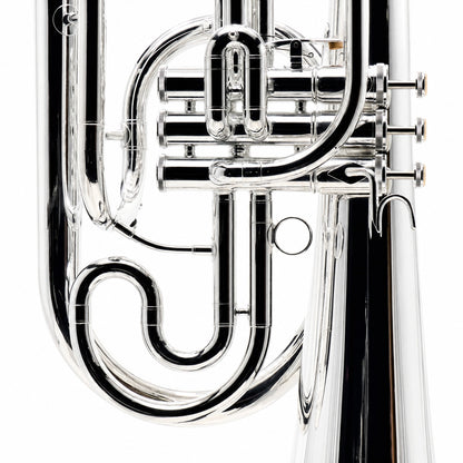 Eastman EME421S Intermediate Bb Marching Euphonium in Silver Plate