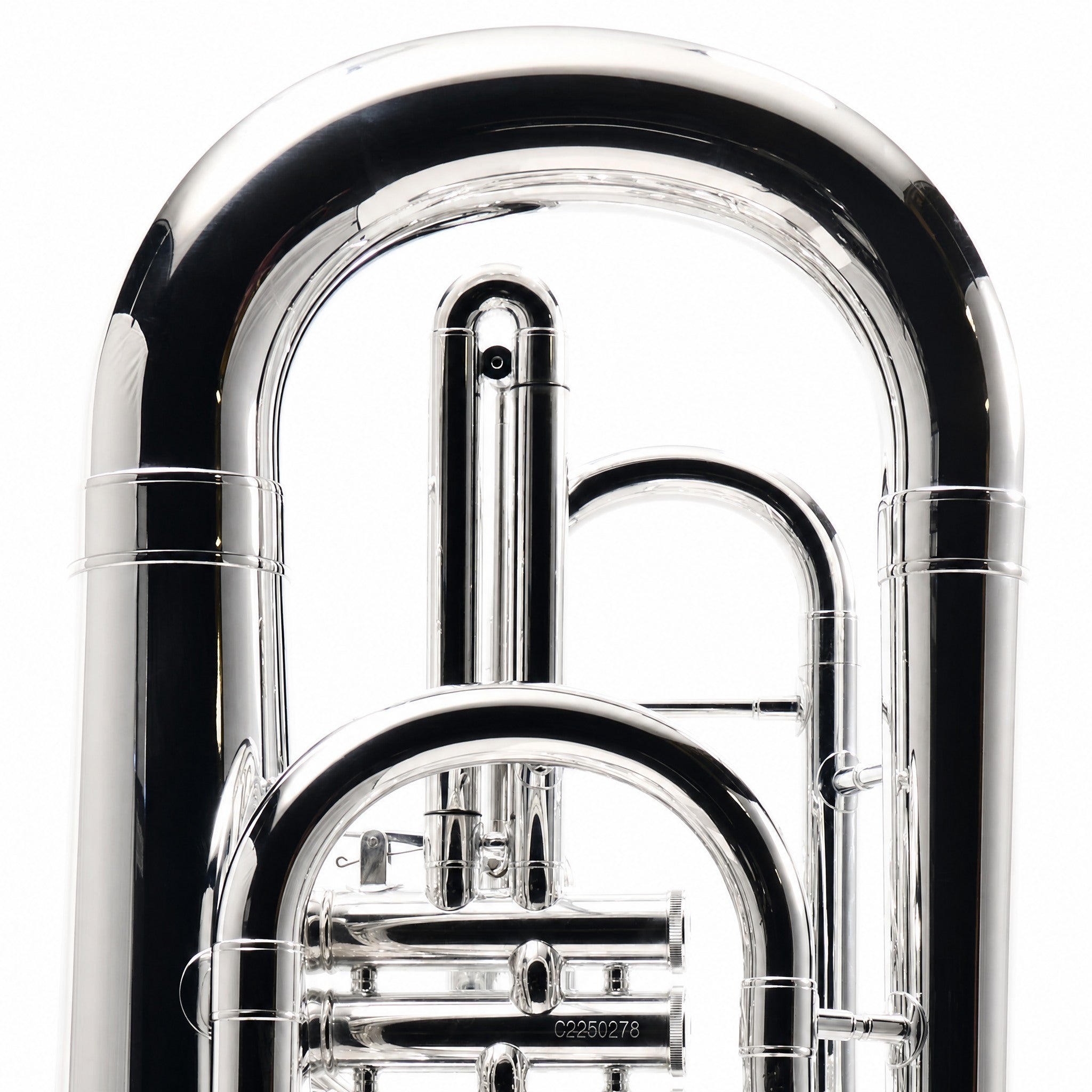 Eastman EME421S Intermediate Bb Marching Euphonium in Silver Plate