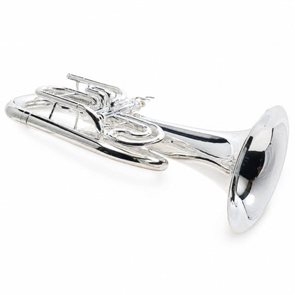 Eastman EME421S Intermediate Bb Marching Euphonium in Silver Plate