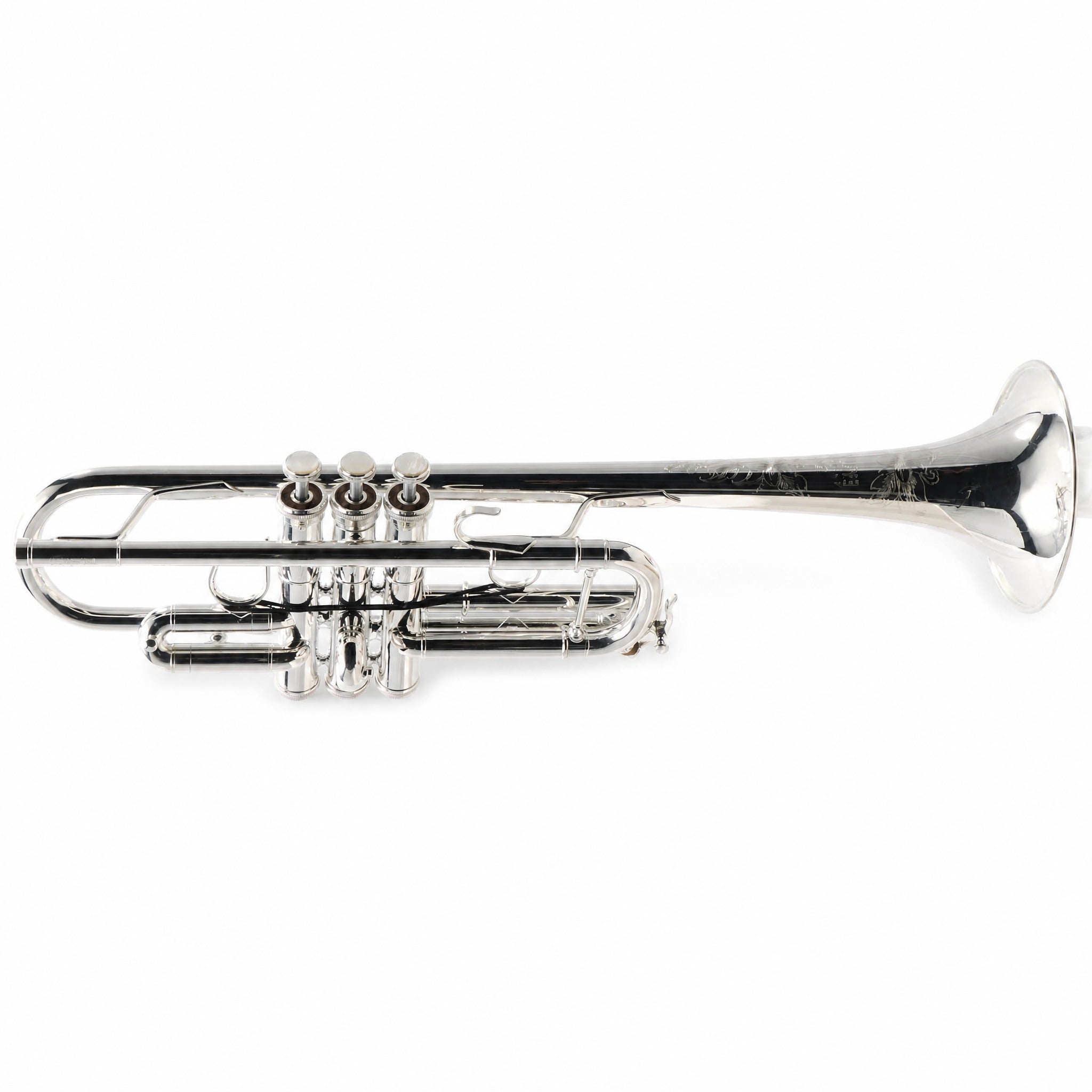 Eastman ETR834S Professional C Trumpet in Silver Plate