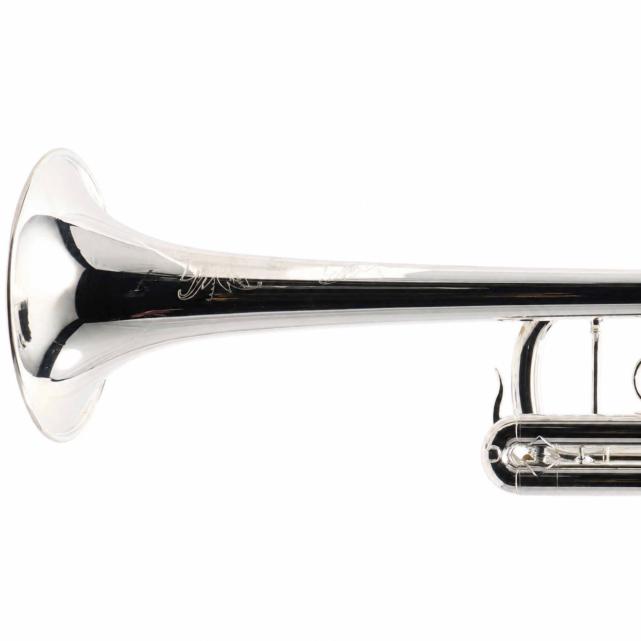 Eastman ETR834S Professional C Trumpet in Silver Plate