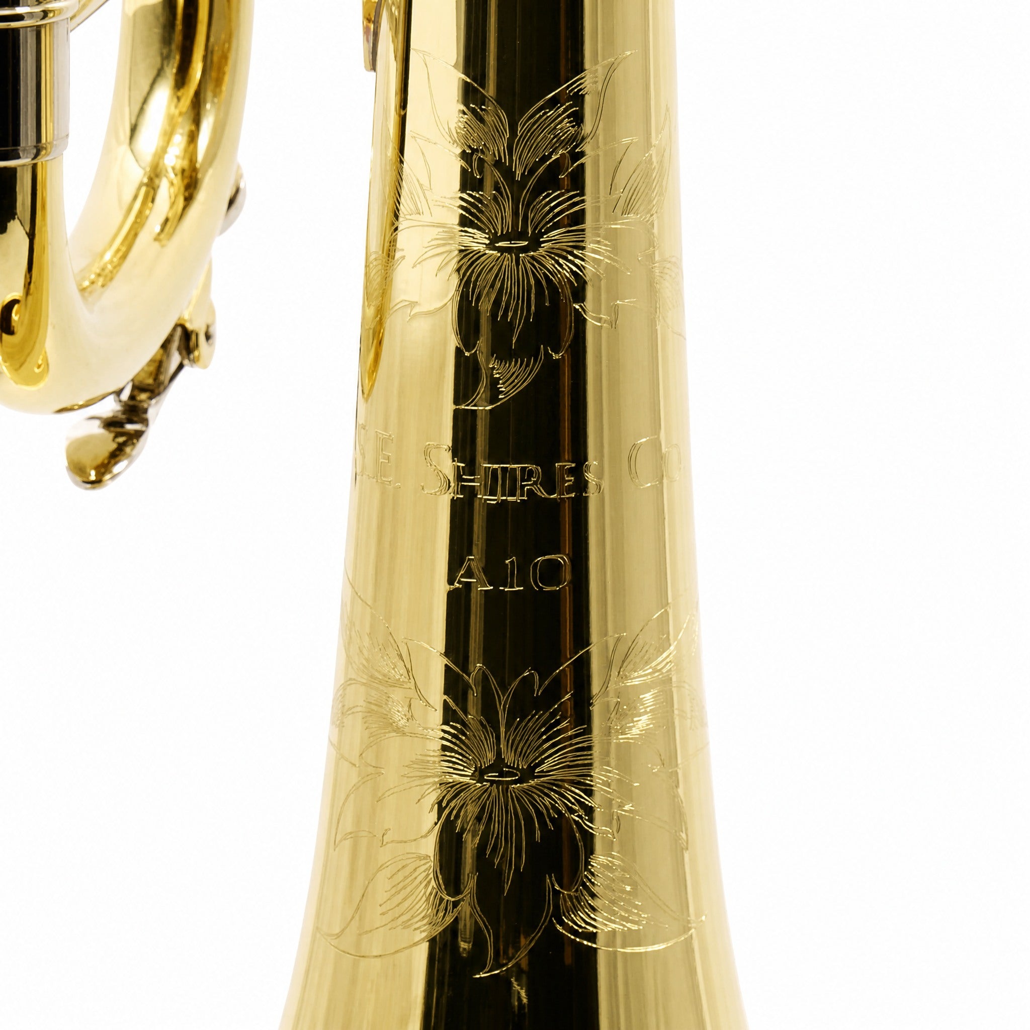 S.E. Shires A10 Student Bb Trumpet in Lacquer