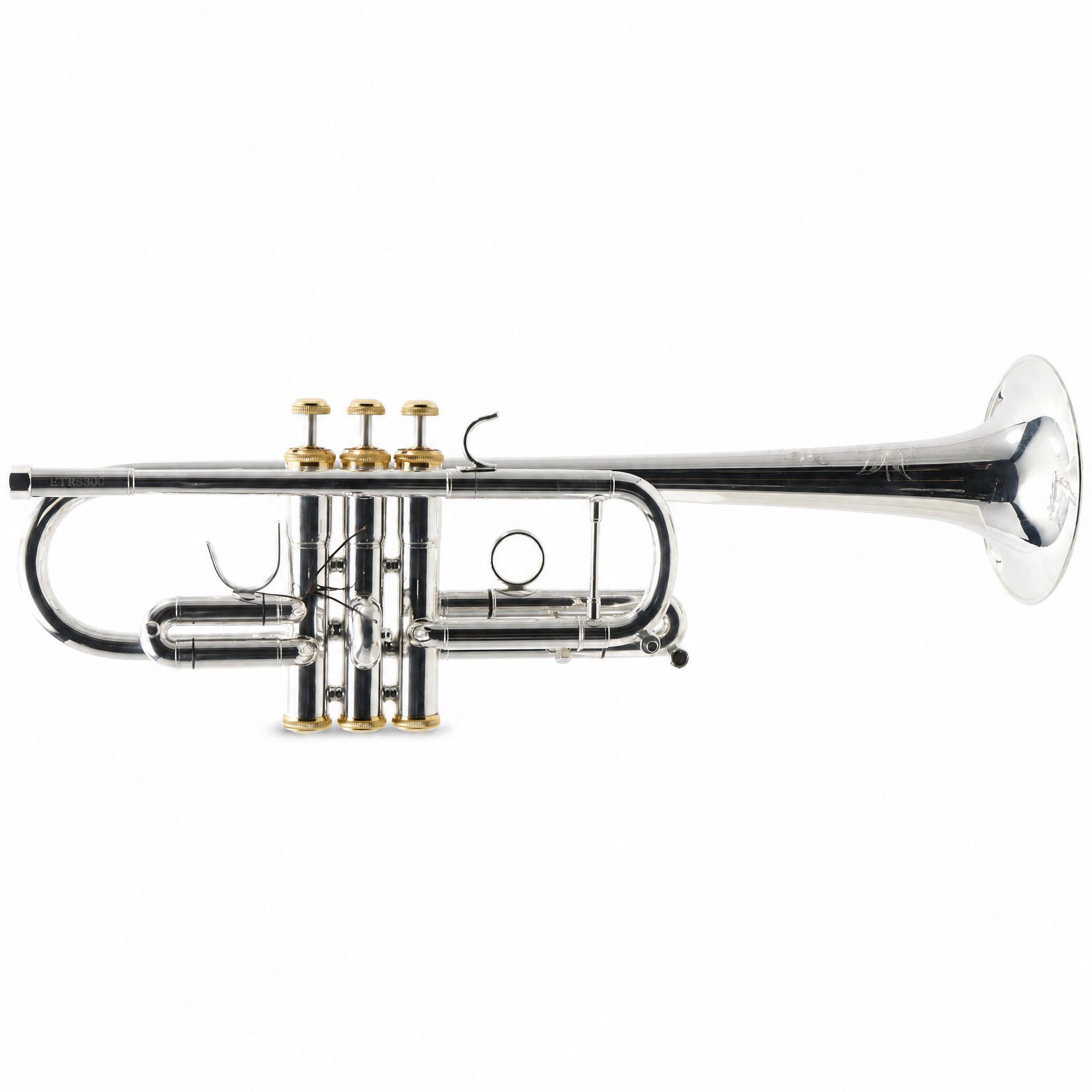 Eastman ETR530GS Intermediate C Trumpet in Silver Plate