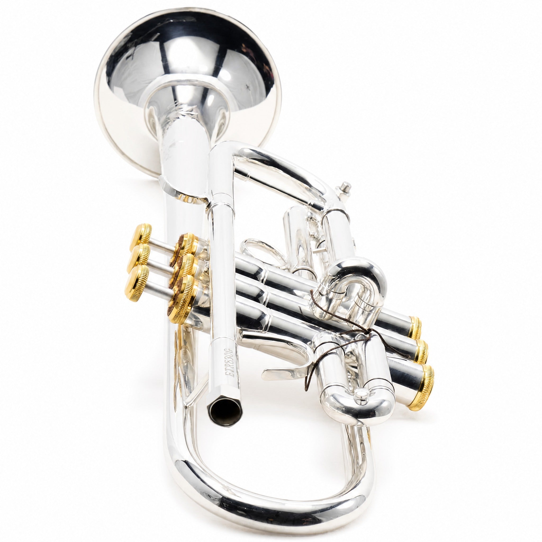 Eastman ETR530GS Intermediate C Trumpet in Silver Plate
