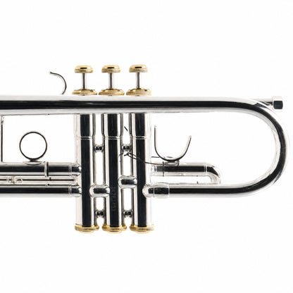 Eastman ETR530GS Intermediate C Trumpet in Silver Plate