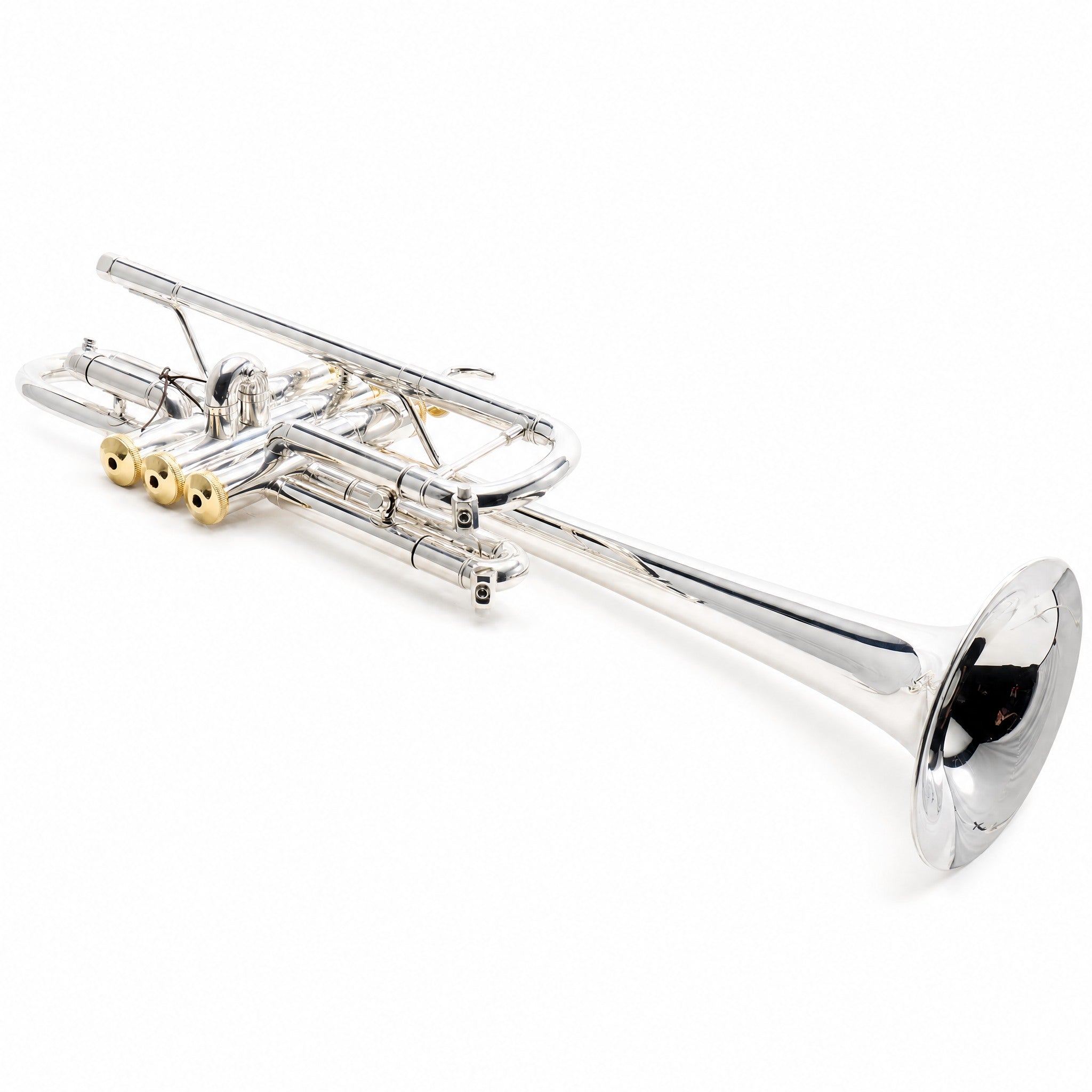 Eastman ETR530GS Intermediate C Trumpet in Silver Plate