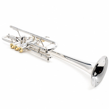 Eastman ETR530GS Intermediate C Trumpet in Silver Plate