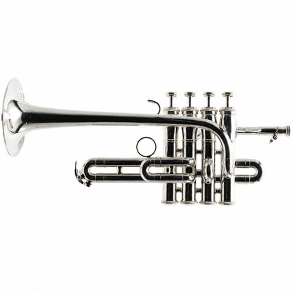 Jupiter XO 1700S Professional Bb/A Piccolo Trumpet in Silver Plate