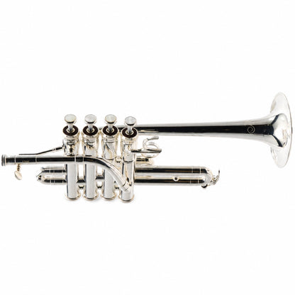 Jupiter XO 1700S Professional Bb/A Piccolo Trumpet in Silver Plate