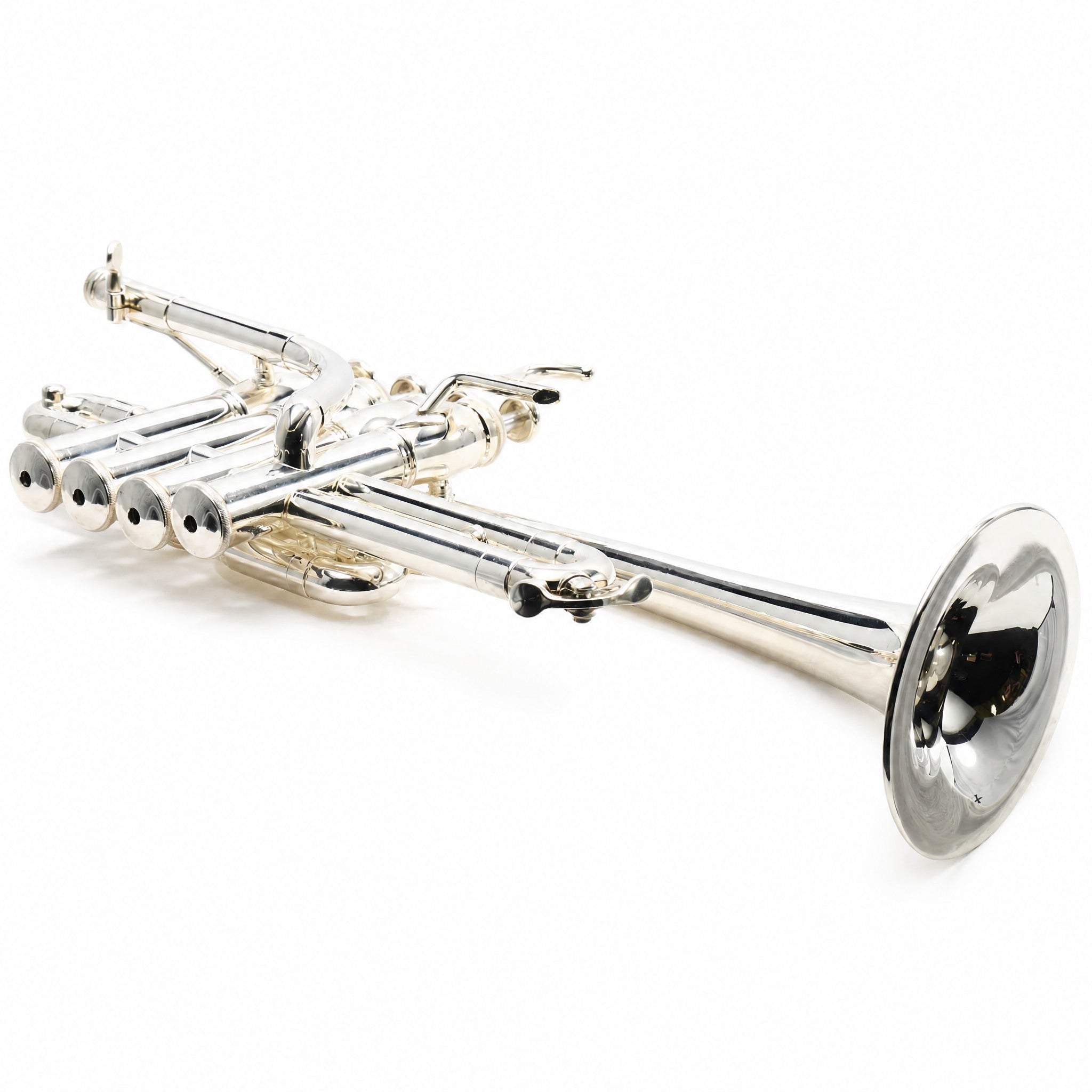 Jupiter XO 1700S Professional Bb/A Piccolo Trumpet in Silver Plate