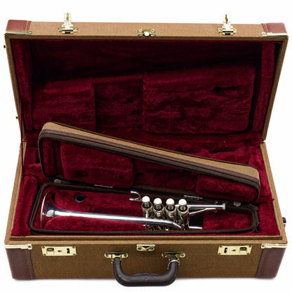 Jupiter XO 1700S Professional Bb/A Piccolo Trumpet in Silver Plate