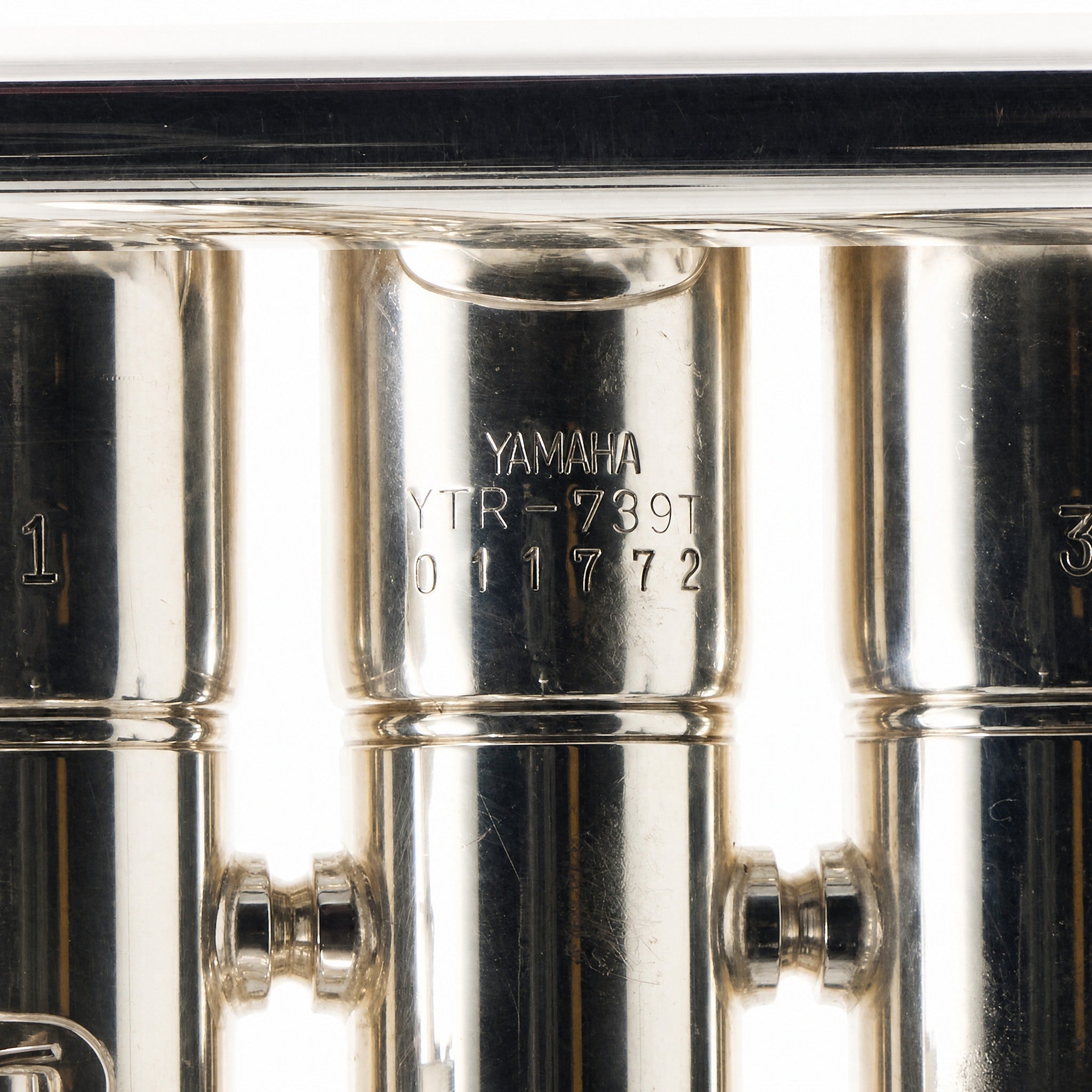 Yamaha YTR-739T Professional Bb Trumpet in Silver Plate