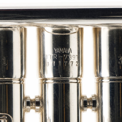 Yamaha YTR-739T Professional Bb Trumpet in Silver Plate