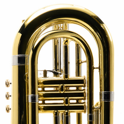 Eastman EMB411 Intermediate Bb Marching Baritone Horn in Clear Lacquer