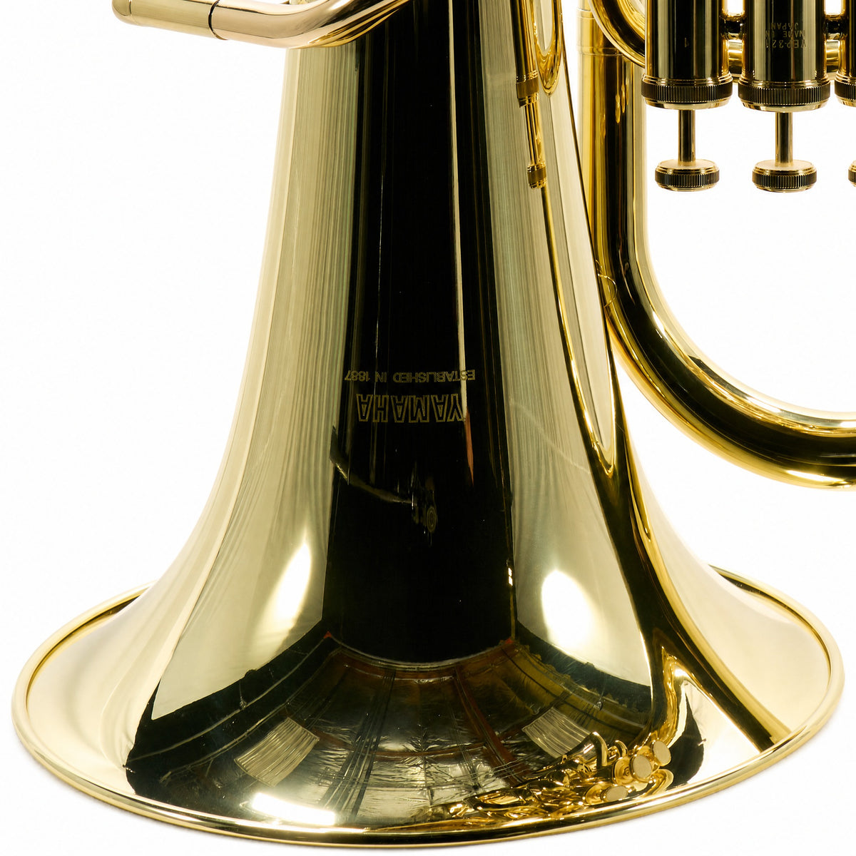 Yamaha YEP-321 Intermediate 4-Valve Bb Euphonium in Clear Lacquer
