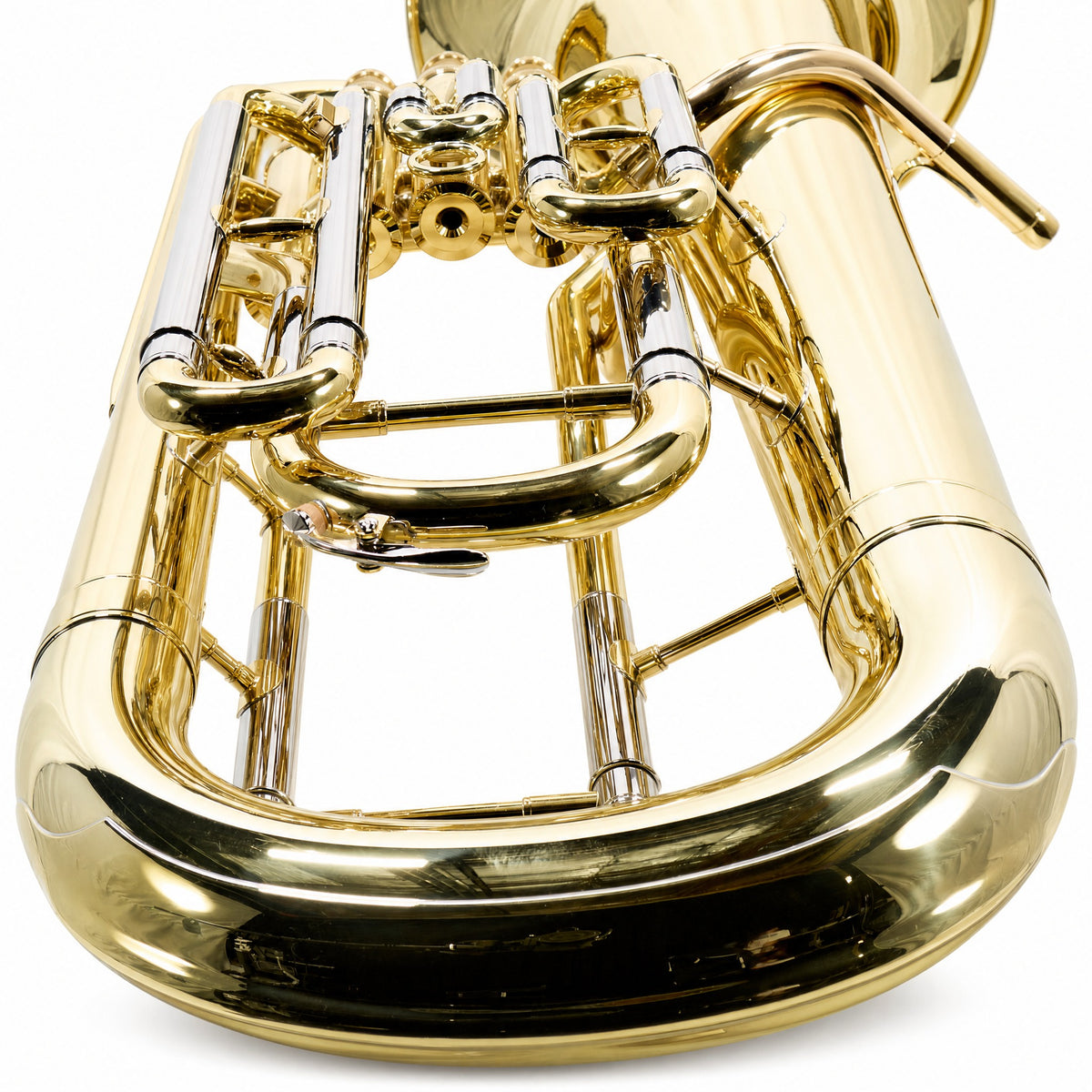 Yamaha YEP-321 Intermediate 4-Valve Bb Euphonium in Clear Lacquer