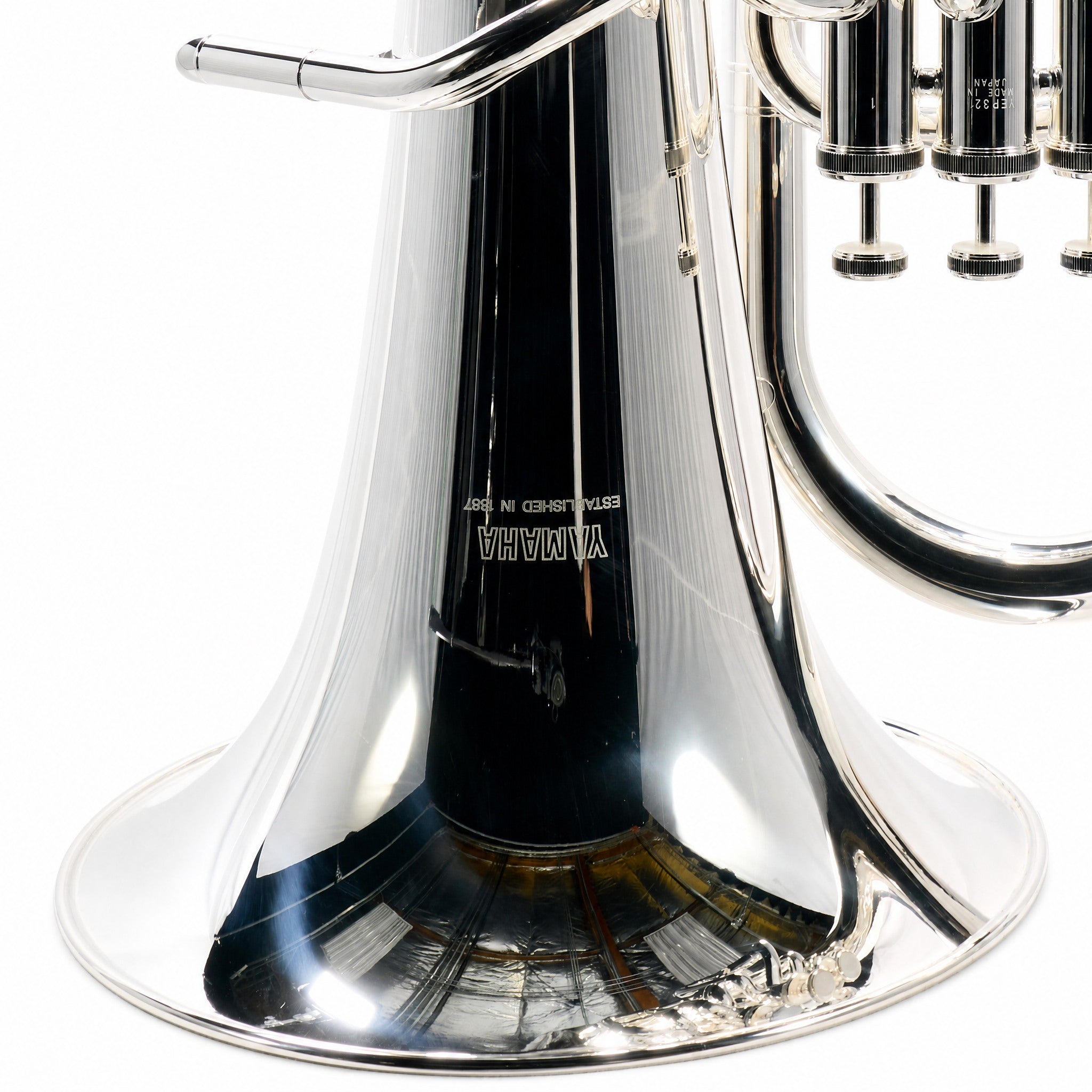 Yamaha YEP-321S Intermediate 4-Valve Bb Euphonium in Silver Plate
