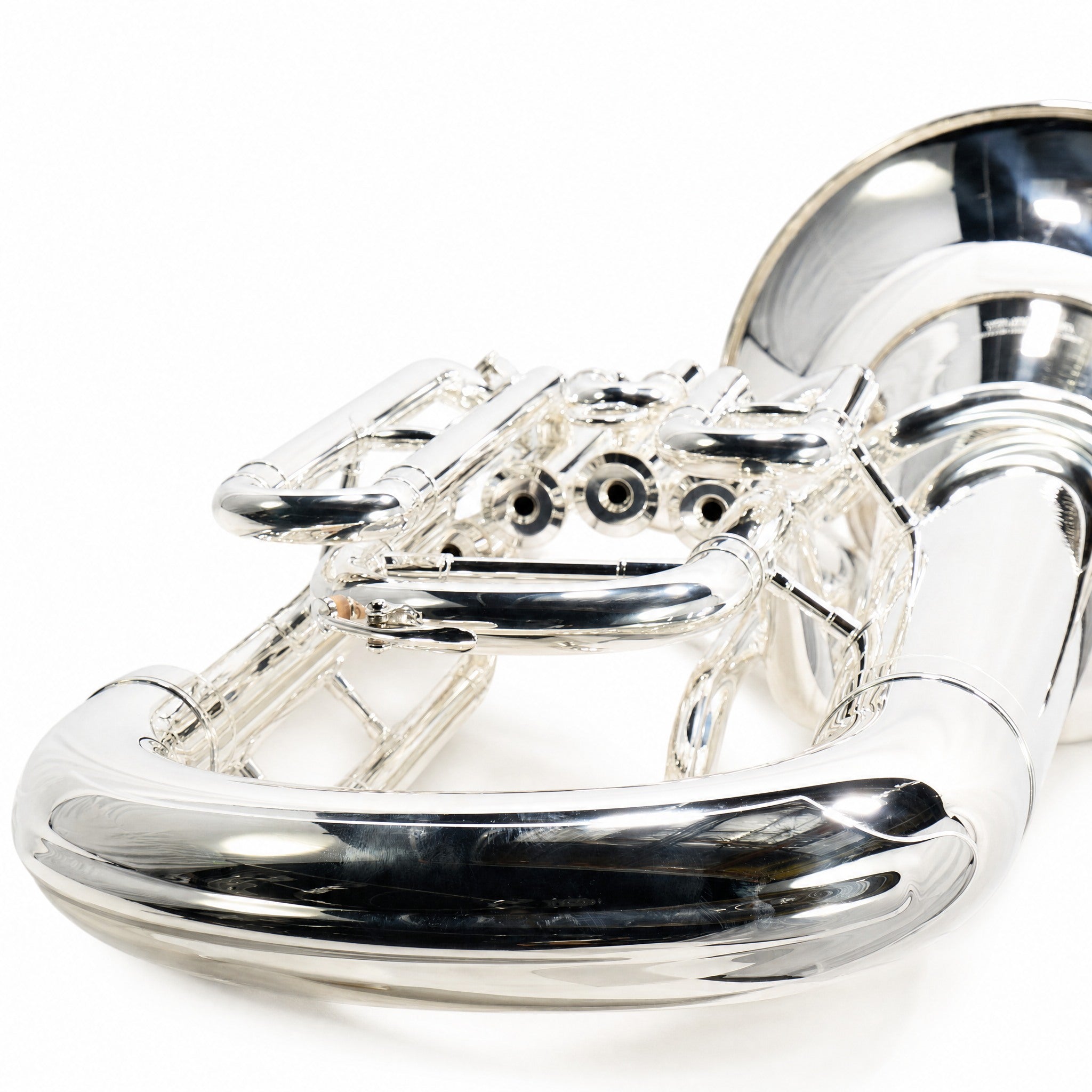 Yamaha YEP-321S Intermediate 4-Valve Bb Euphonium in Silver Plate
