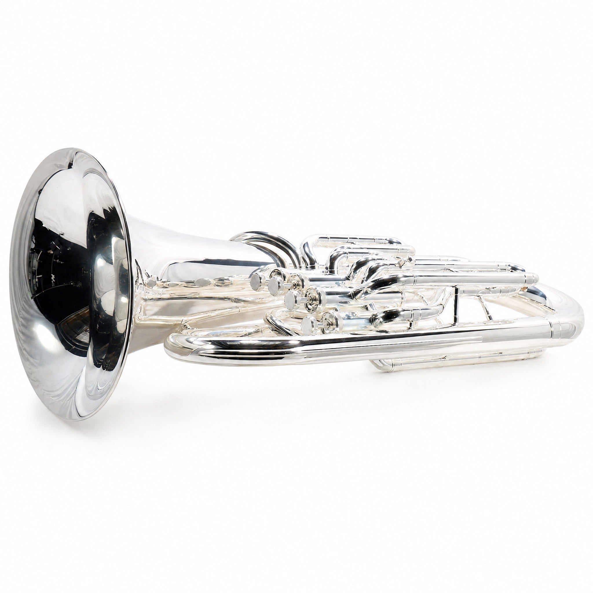 Yamaha YEP-321S Intermediate 4-Valve Bb Euphonium in Silver Plate