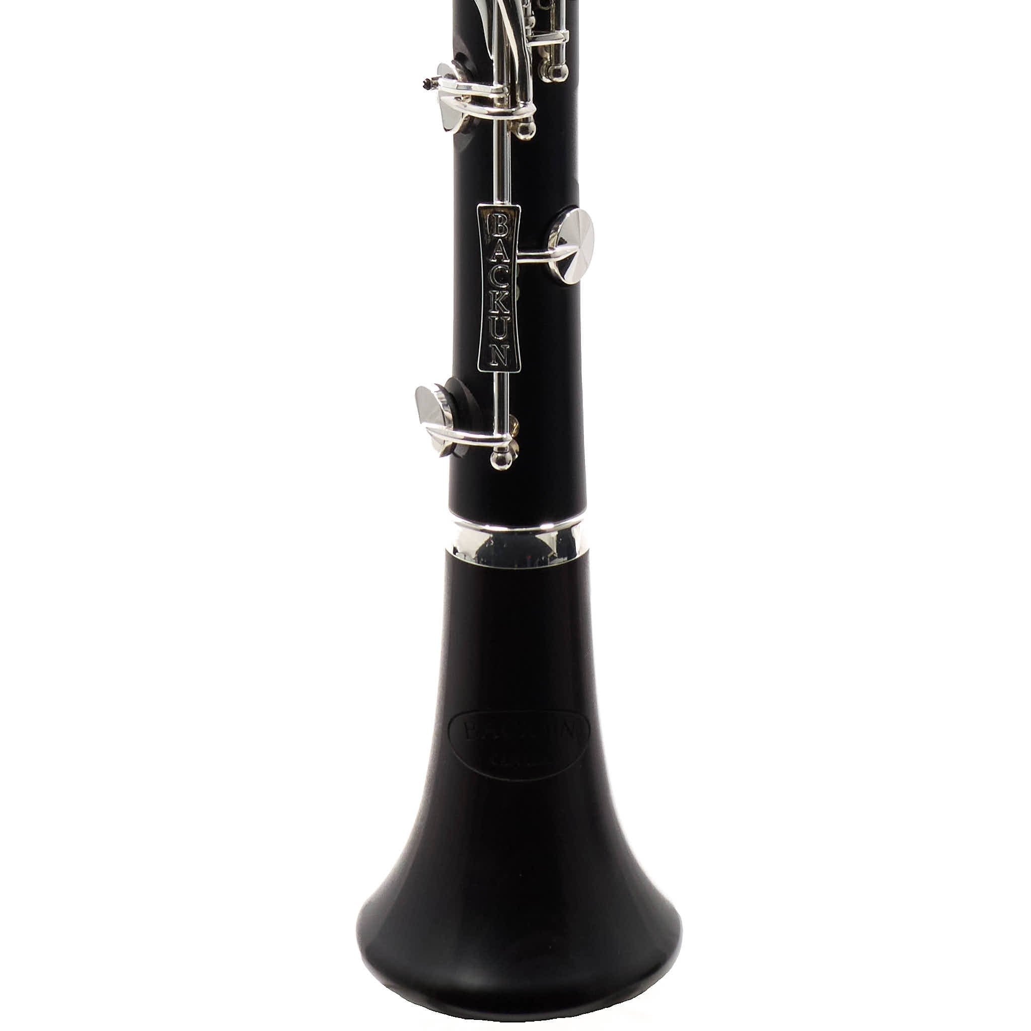 Backun 'Essence' Professional A Clarinet In Grenadilla with Silver Keys