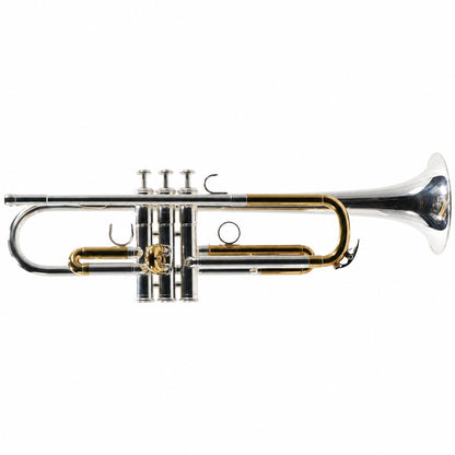 Yamaha YTR-5330MRC Intermediate Mariachi Bb Trumpet in Silver Plate with Gold Highlights
