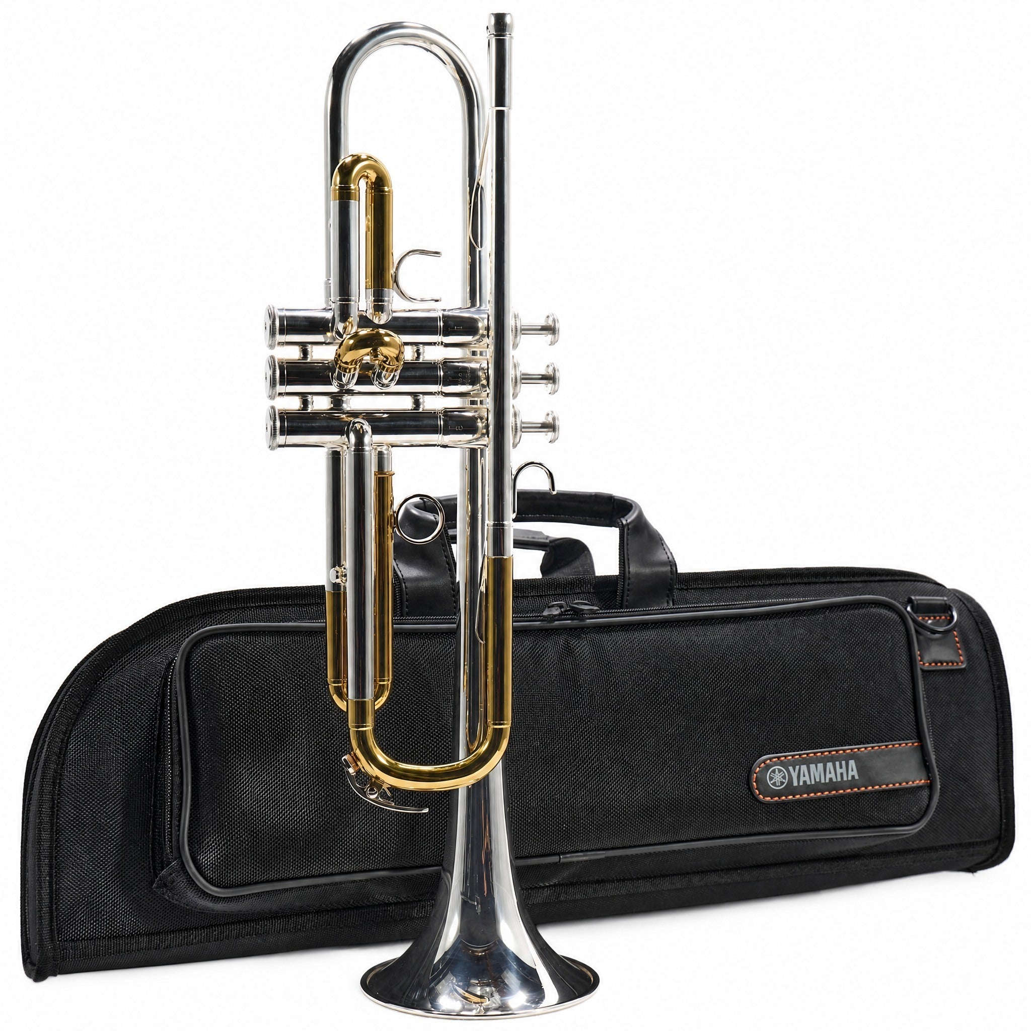 Yamaha YTR-5330MRC Intermediate Mariachi Bb Trumpet in Silver Plate with Gold Highlights