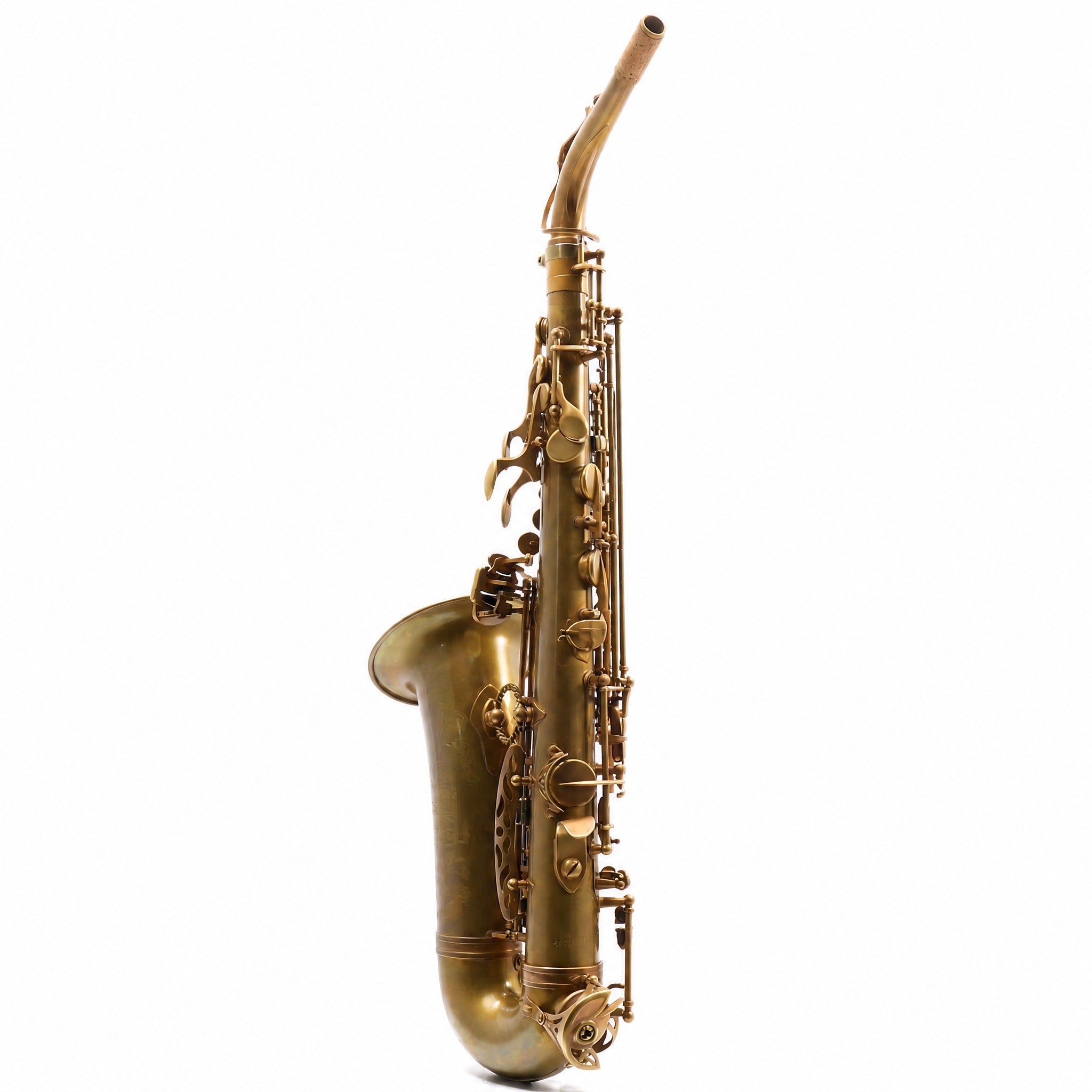 Eastman EAS852 '52nd Street' Professional Alto Saxophone in Aged Unlacquered Brass